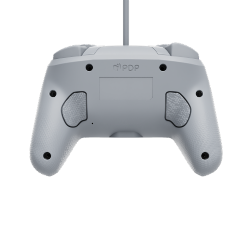 PDP Afterglow™ Wave Wired Controller: Grey for Nintendo Switch, Nintendo Switch - OLED Model Perspective: back