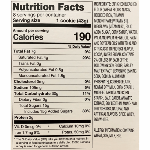 Chocolate Marshmallow Pies, 4 Boxes, 32 Individually Wrapped Chocolate Creme Pies Perspective: back