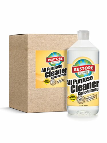 Restore Naturals All Purpose Household Multi-Use Surface Cleaner Concentrate, 32 fl oz - 6 Pk Perspective: back