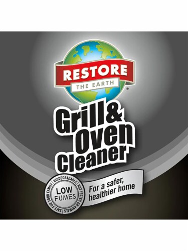 Restore Naturals Grill and Oven Cleaner, Degreaser for Kitchen and Grill, 22 fl. oz. Perspective: back