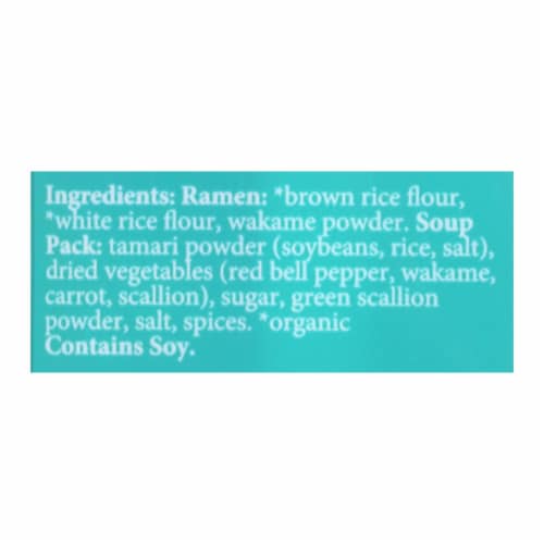 Lotus Foods Wakame & Brown Rice Ramen Perspective: back