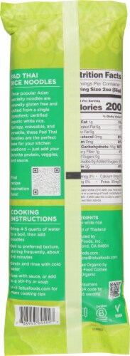 Lotus Foods Organic Traditional Pad Thai Rice Noodles Perspective: back