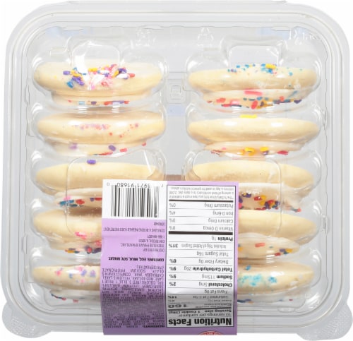 Lofthouse® Frosted Sugar Cookies Perspective: back