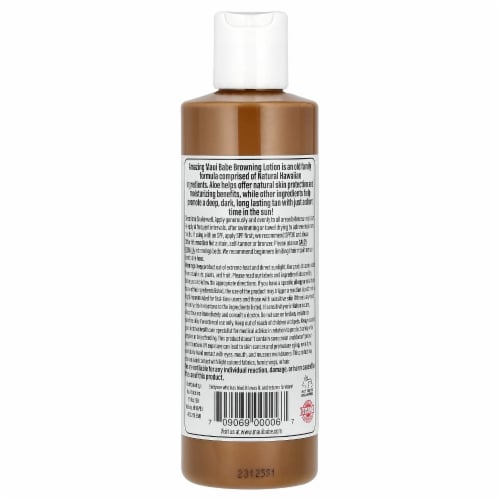Maui Babe Browning Tanning Lotion™ Perspective: back