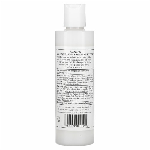 Maui Babe™ Amazing After Browning Lotion Perspective: back