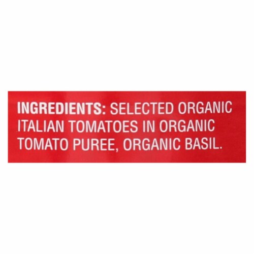 Bella Terra Organic Italian Whole Peeled Tomatoes - San Marzano - Case of 12 - 28 oz. Perspective: back