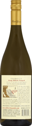Talbott Chardonnay White Wine Perspective: back