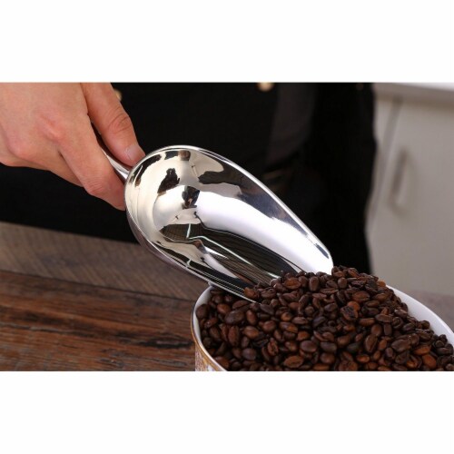 32 oz. Type 316 Stainless Steel Long Handle Scoop