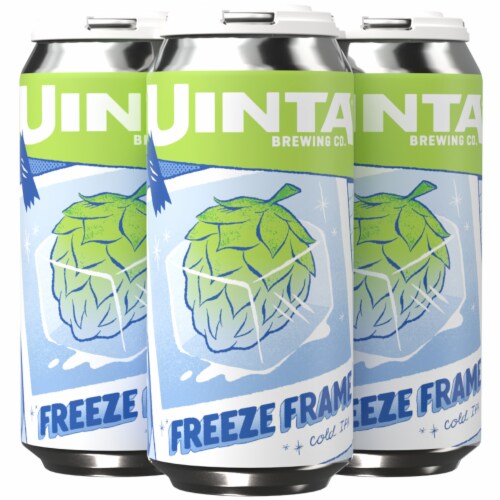 Uinta Freeze Frame Craft Beer Perspective: back
