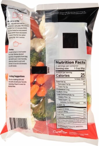 Eat Smart Vegetable Medley Perspective: back