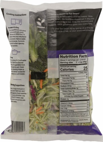 Eat Smart Vegetable Stir Fry Perspective: back