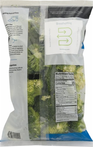 Eat Smart® Broccoli Florets Perspective: back