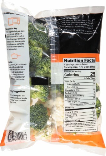 Eat Smart® Broccoli & Cauliflower Perspective: back