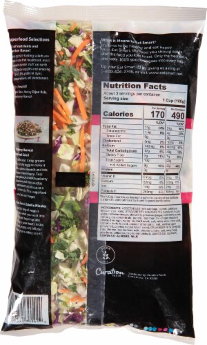 Eat Smart® Strawberry Harvest Chopped Salad Kit Perspective: back