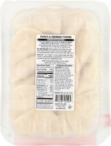 Kasia's® Potato & Cheddar Pierogi Perspective: back