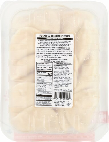 Kasia's® Potato & Cheddar Pierogi Perspective: back