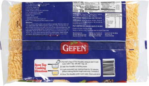 Gefen® Thin Noodles Perspective: back