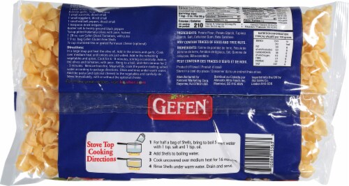 Gefen® Gluten Free Noodle Shells Perspective: back