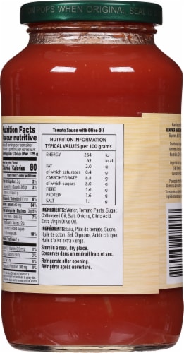 Gefen® Classic Marinara Pasta Sauce Perspective: back