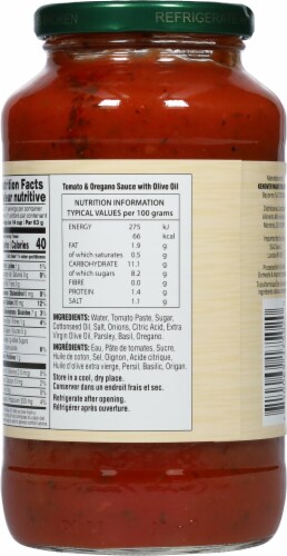 Gefen® Oregano Pizza Sauce Perspective: back