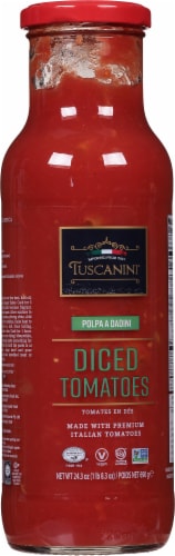 Tuscanini Diced Tomatoes Perspective: back