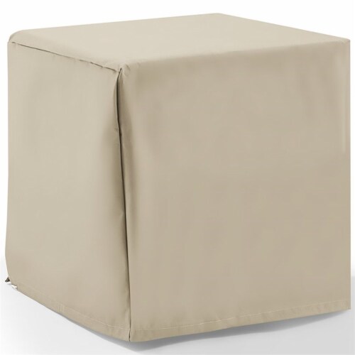 Outdoor End Table Furniture Cover Perspective: back