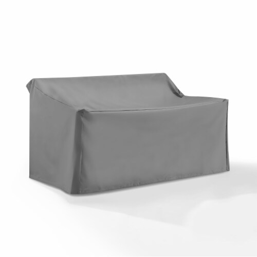 Outdoor Loveseat Furniture Cover Perspective: back