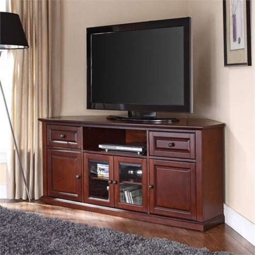 Vintage corner clearance tv stand