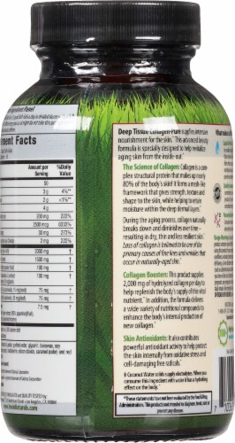 Irwin Naturals Deep Tissue Collagen-Pure with Coconut Water Dietary Supplement Perspective: back