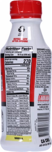 Lean Body® Vanilla Protein Shake Perspective: back