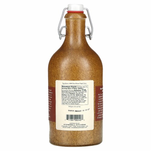 Stonewall Kitchen Maine Maple Syrup Perspective: back