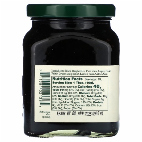 Stonewall Kitchen Black Raspberry Jam Perspective: back