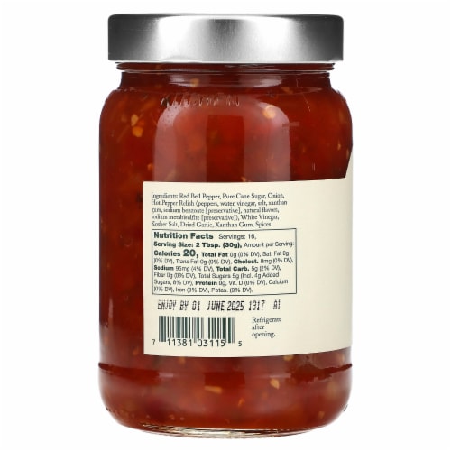 Stonewall Kitchen Farmhouse Red Relish - 16.75 oz (475 g) Perspective: back