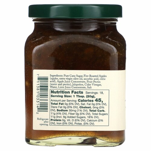 Stonewall Kitchen Apple Jalapeno Jelly Perspective: back