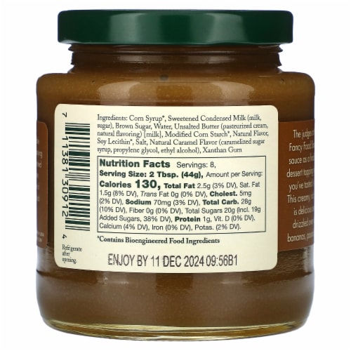 Stonewall Kitchen Coffee Caramel Sauce - 13 oz (369 g) Perspective: back