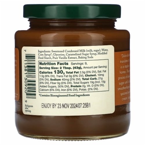 Stonewall Kitchen Dulce de Leche Sauce Perspective: back