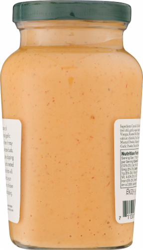 Stonewall Kitchen Sriracha Aioli Perspective: back