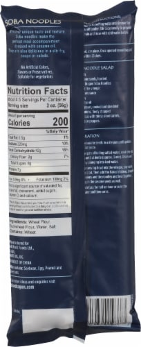 Blue Dragon® Soba Noodles Perspective: back