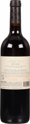 Cana's Feast Bricco Red Sangiovese Syrah Blend Washington Red Wine Perspective: back