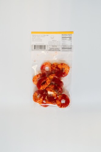 Mi Costenita Gummy Rings with Chili Gummy Candy Bag Perspective: back