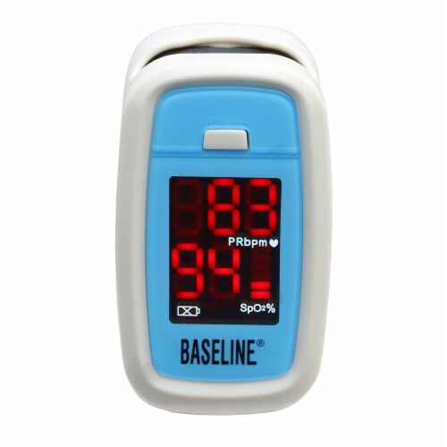 Baseline Fingertip Pulse Oximeter 1 Each 12-1926 Perspective: back