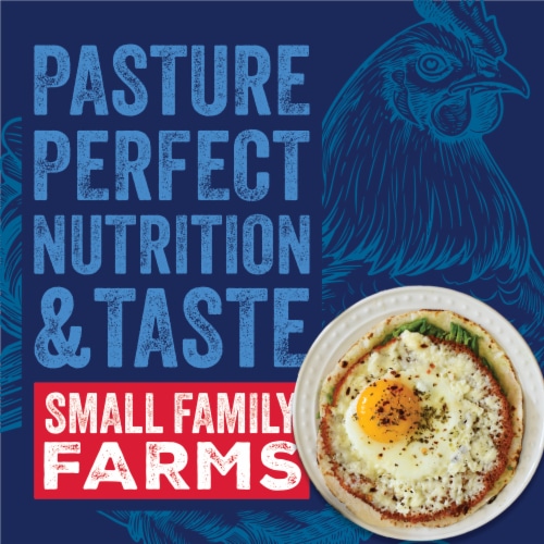 Eggland's Best Pasture Raised Organic Large Brown Eggs, 12 count Perspective: back
