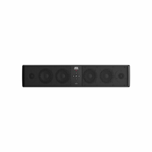 MTX MUD6SPBT Mud Series Universal Weatherproof 6 Speaker ATV Bluetooth Sound Bar Perspective: back