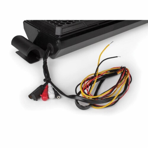 MTX MUDSYS31 Bluetooth Overhead Waterproof UTV Audio Soundbar and Amp System Perspective: back