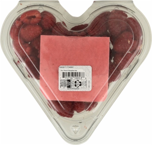 Driscoll's® Only the Finest Berries™ Raspberries Perspective: back