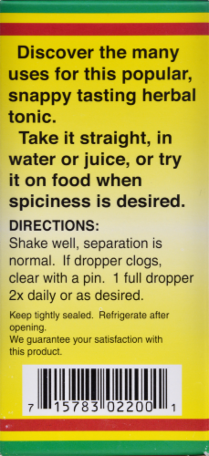 Imperial Elixir Cyclone Cider Herbal Tonic Perspective: back