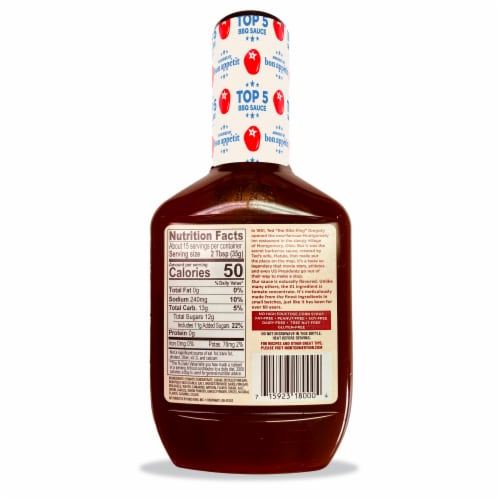 Montgomery Inn Sweet & Tangy Original BBQ Sauce Perspective: back