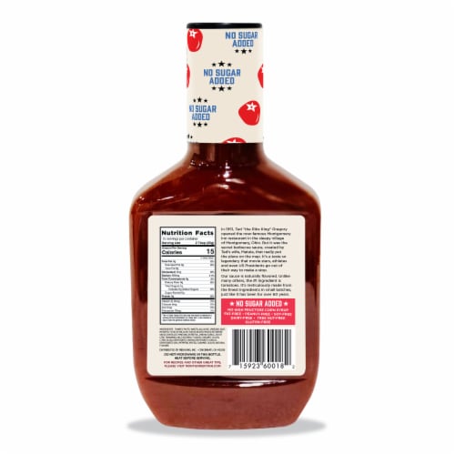 Montgomery Inn No Sugar BBQ Sauce Perspective: back