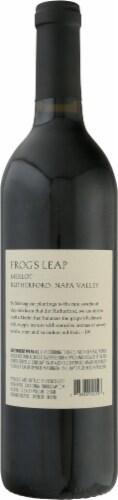 Frog's Leap Winery Napa Valley Merlot Perspective: back