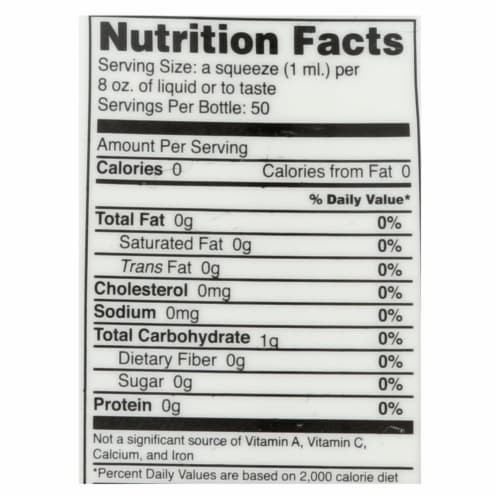 Sweetleaf Vanilla Sweet Drops - 1 Each - 1.7 OZ Perspective: back